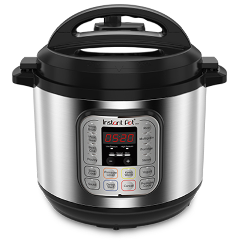External view of Instant Pot 8 Litre with control panel