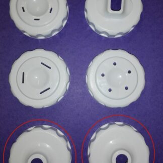 Oscar Pasta Nozzle White DA1000 Incomplete